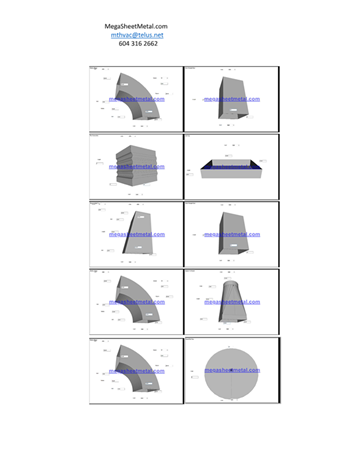 double line of fittings